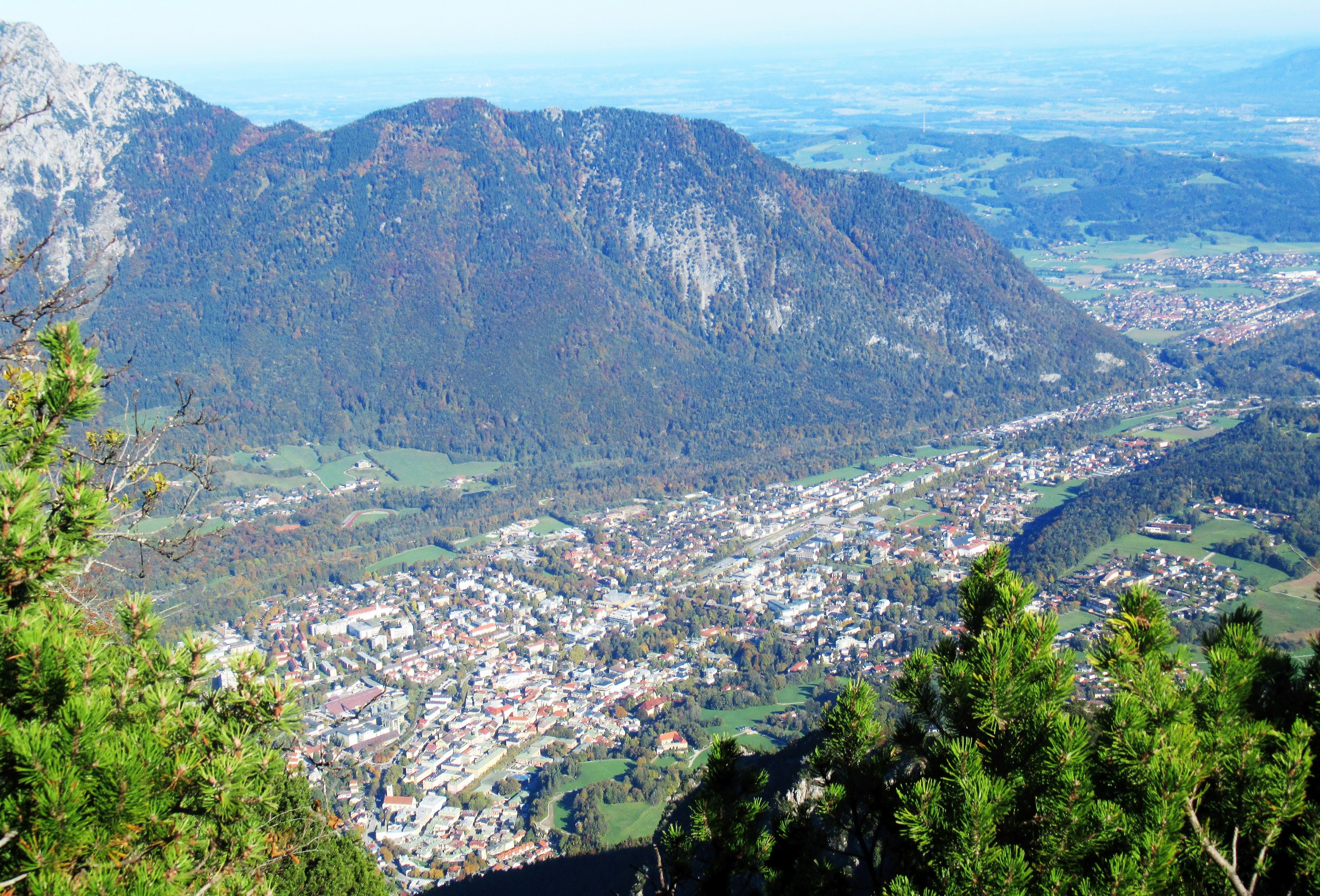 Blick nach Reichenhall