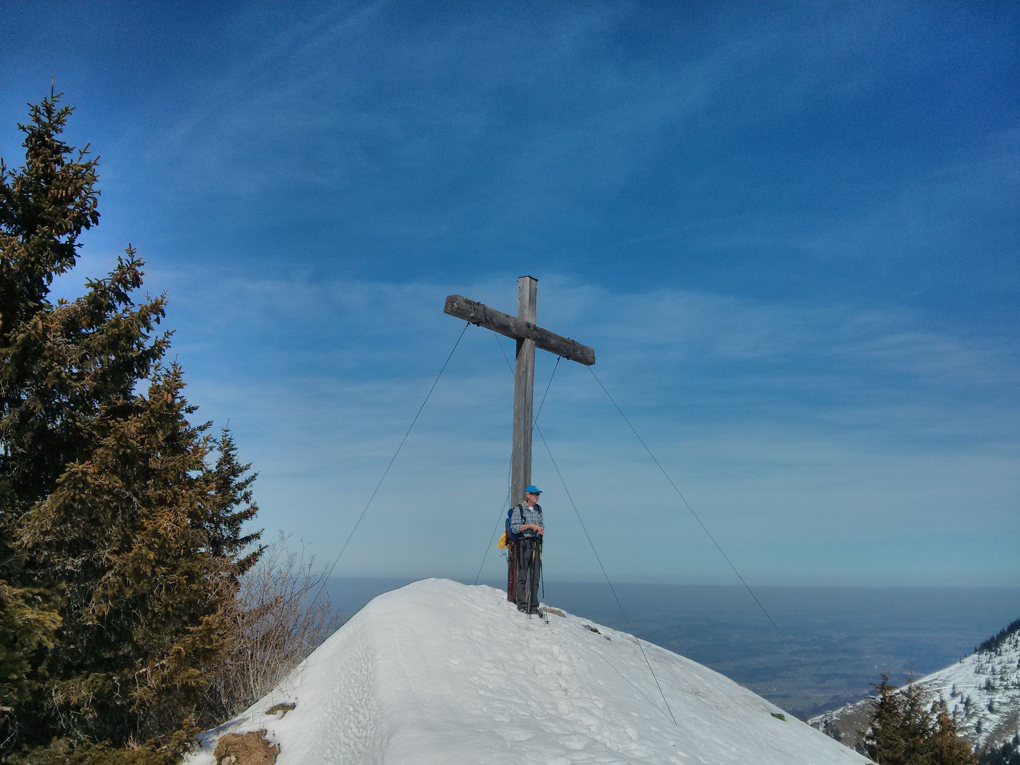 am Feichteckgipfelkreuz