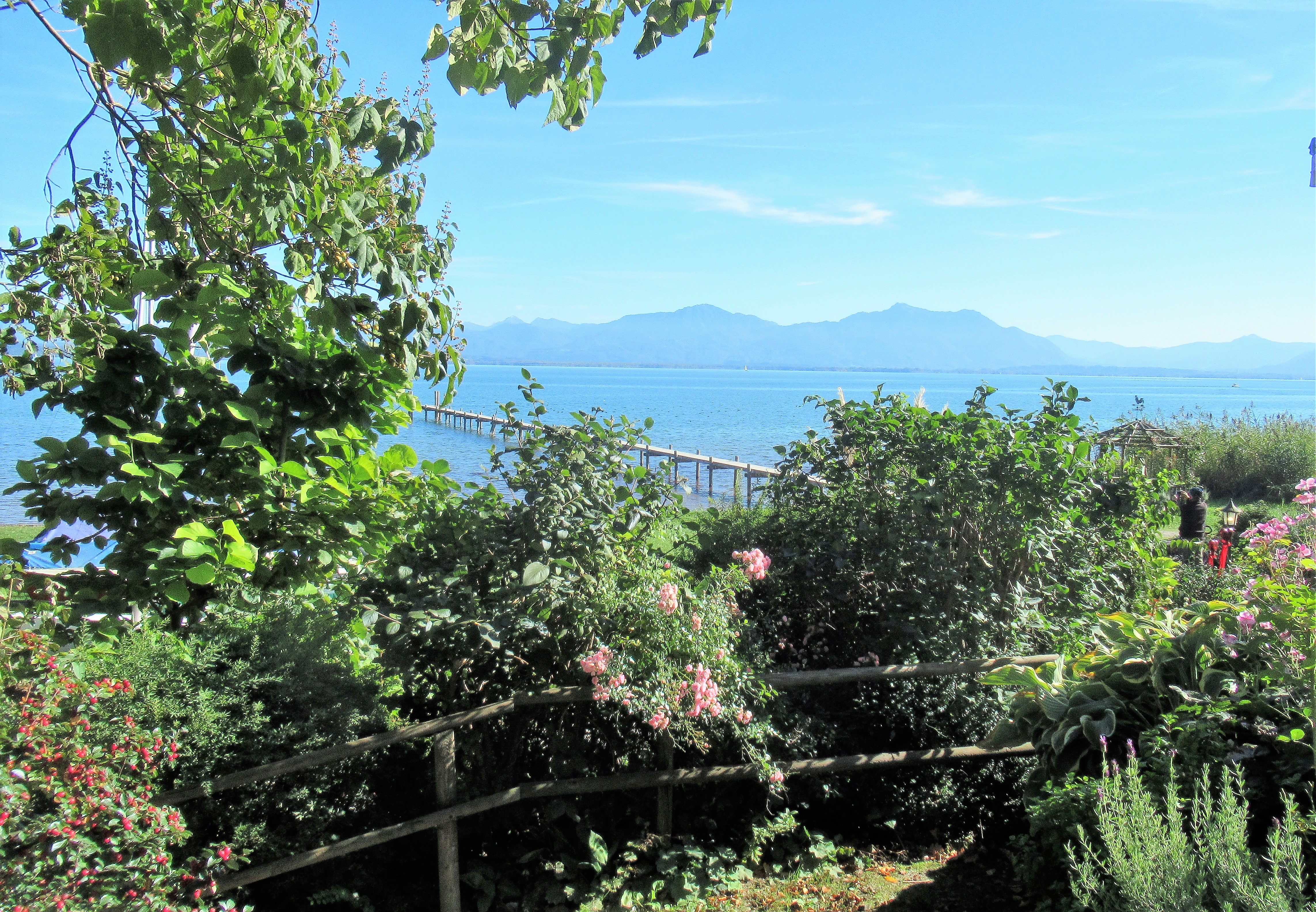 der Chiemsee vom Malerwinkel aus