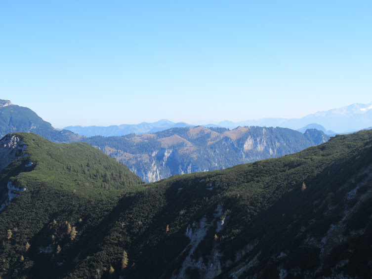 Blick von der Schlegelmulde zum Dreisesselberg und Hochschlegel