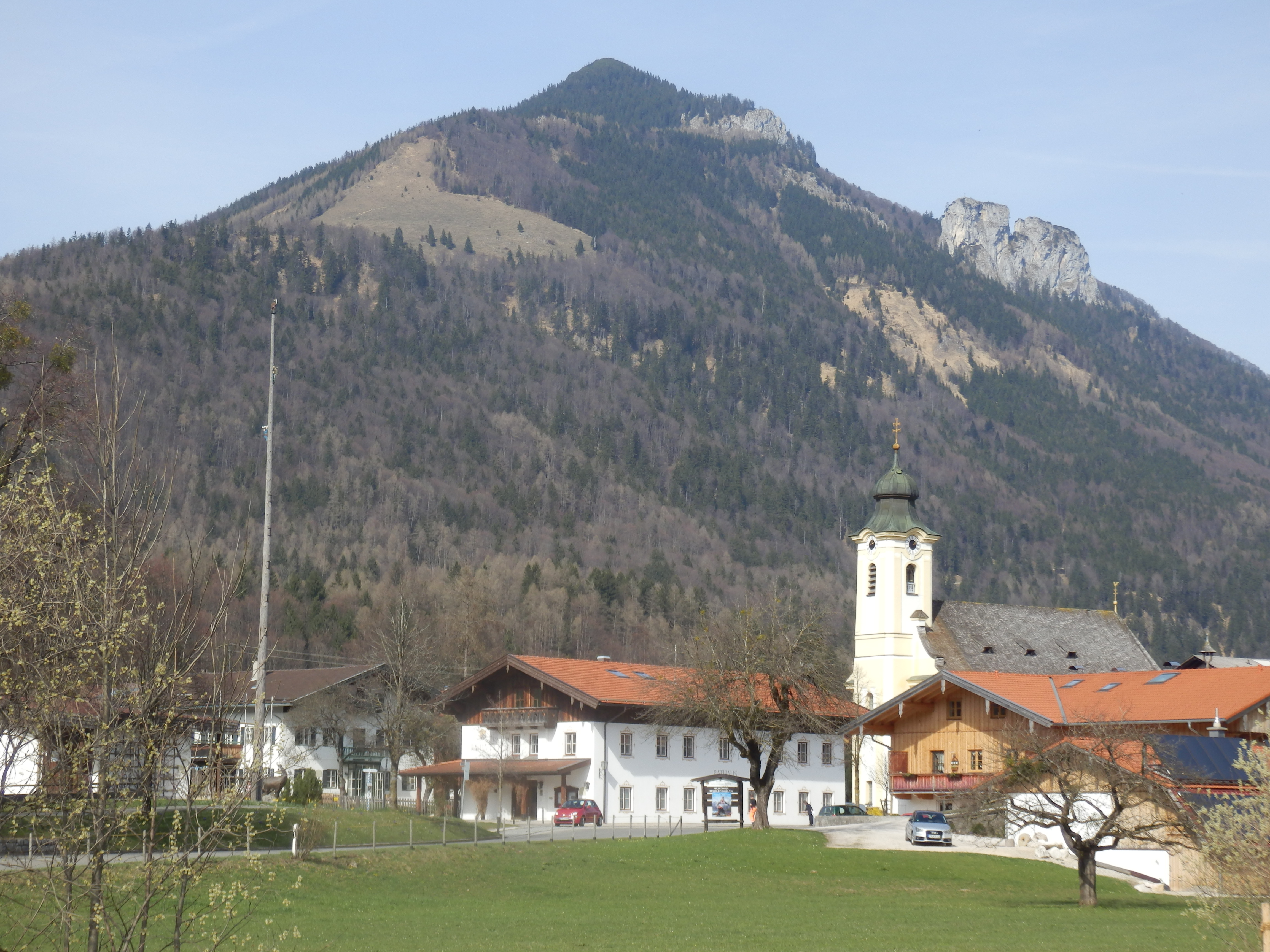 Schleching mit Hochplatte, Teufelstein und Zwillingswand