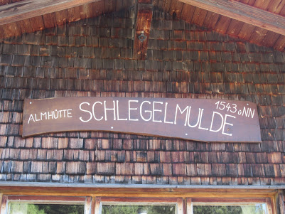 Almhütte in der Schlegelmulde