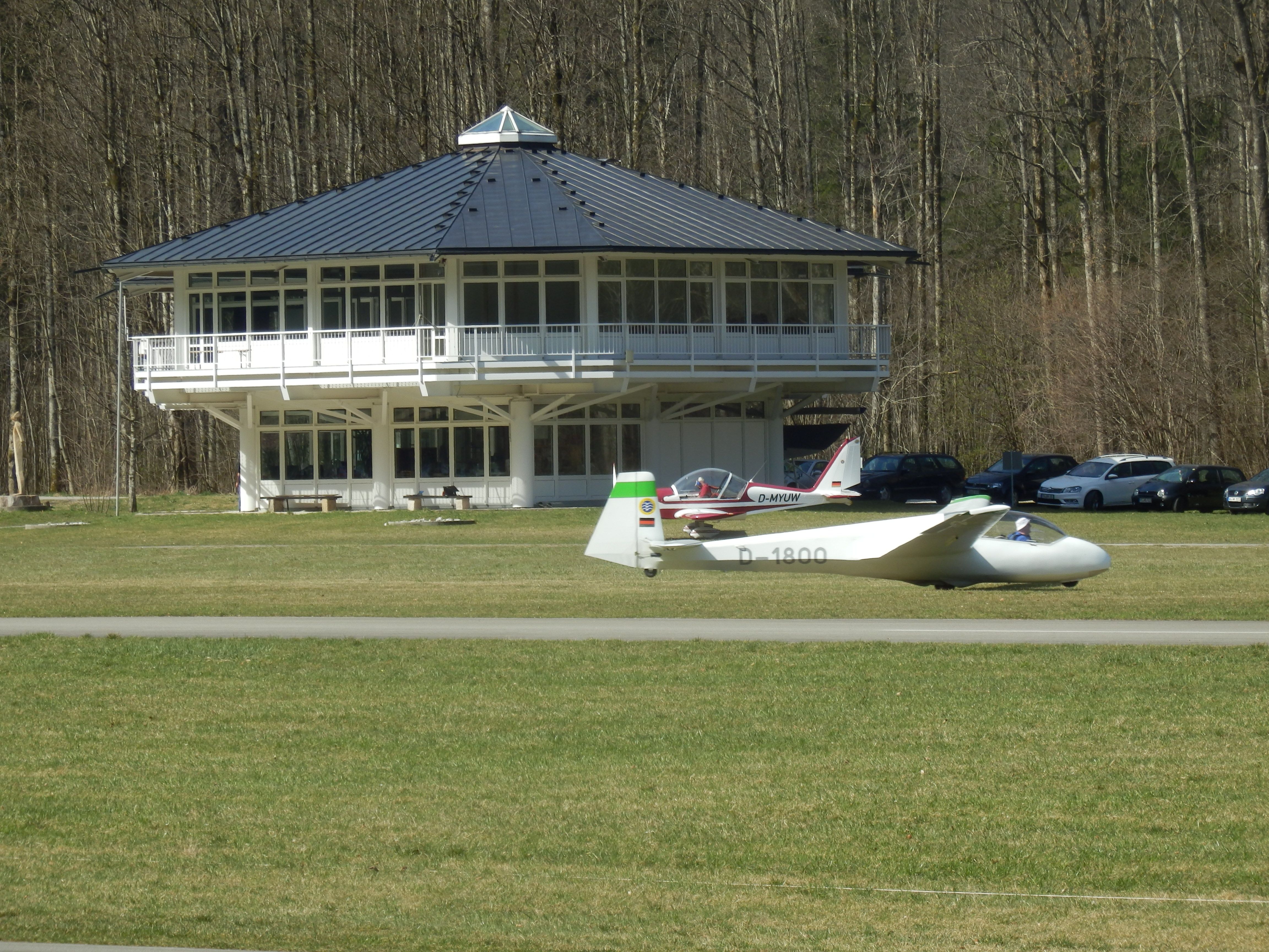 am Segelflugplatz Unterwössen