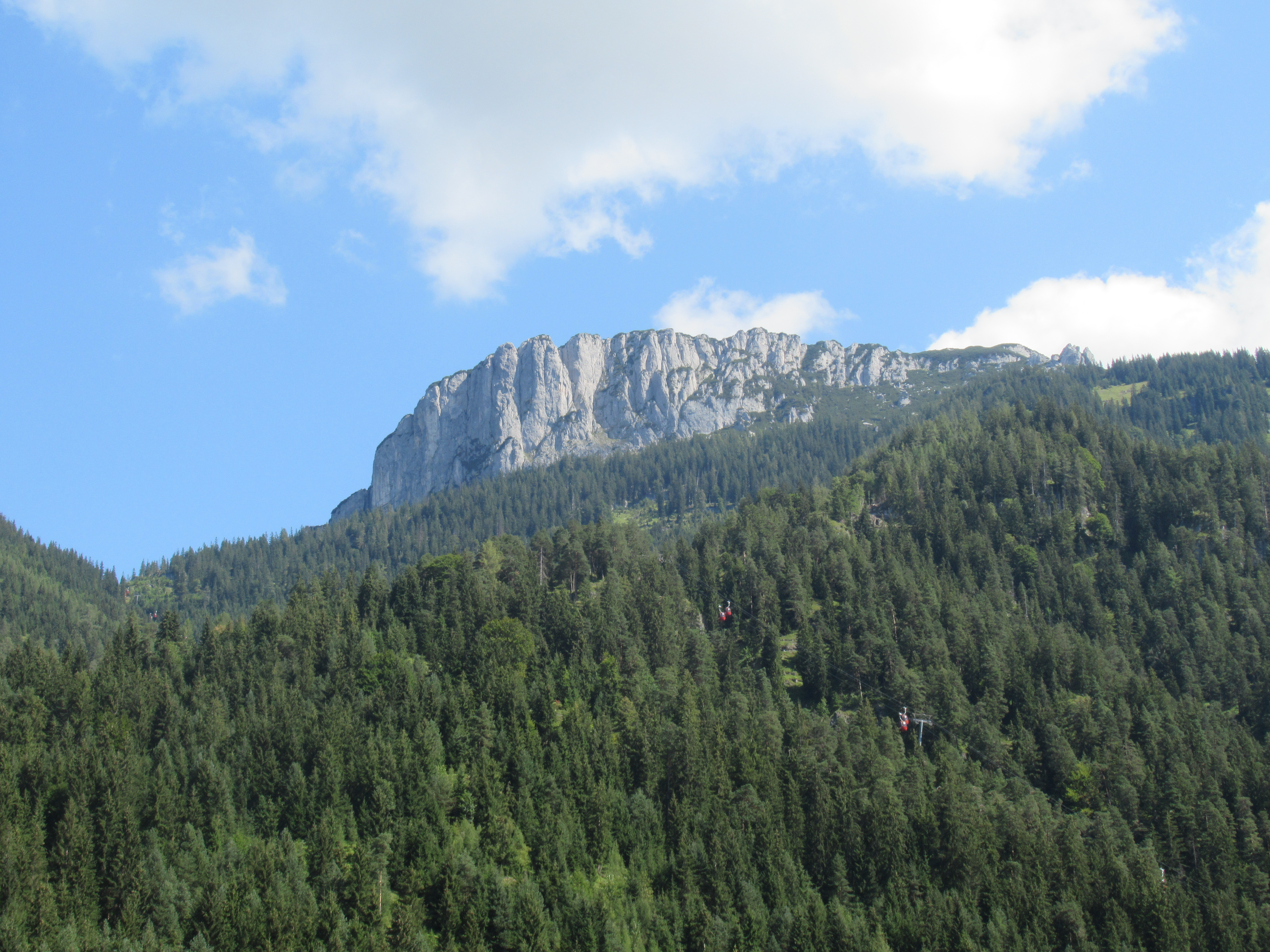 die Steinplatte von der Durchkaseralm aus