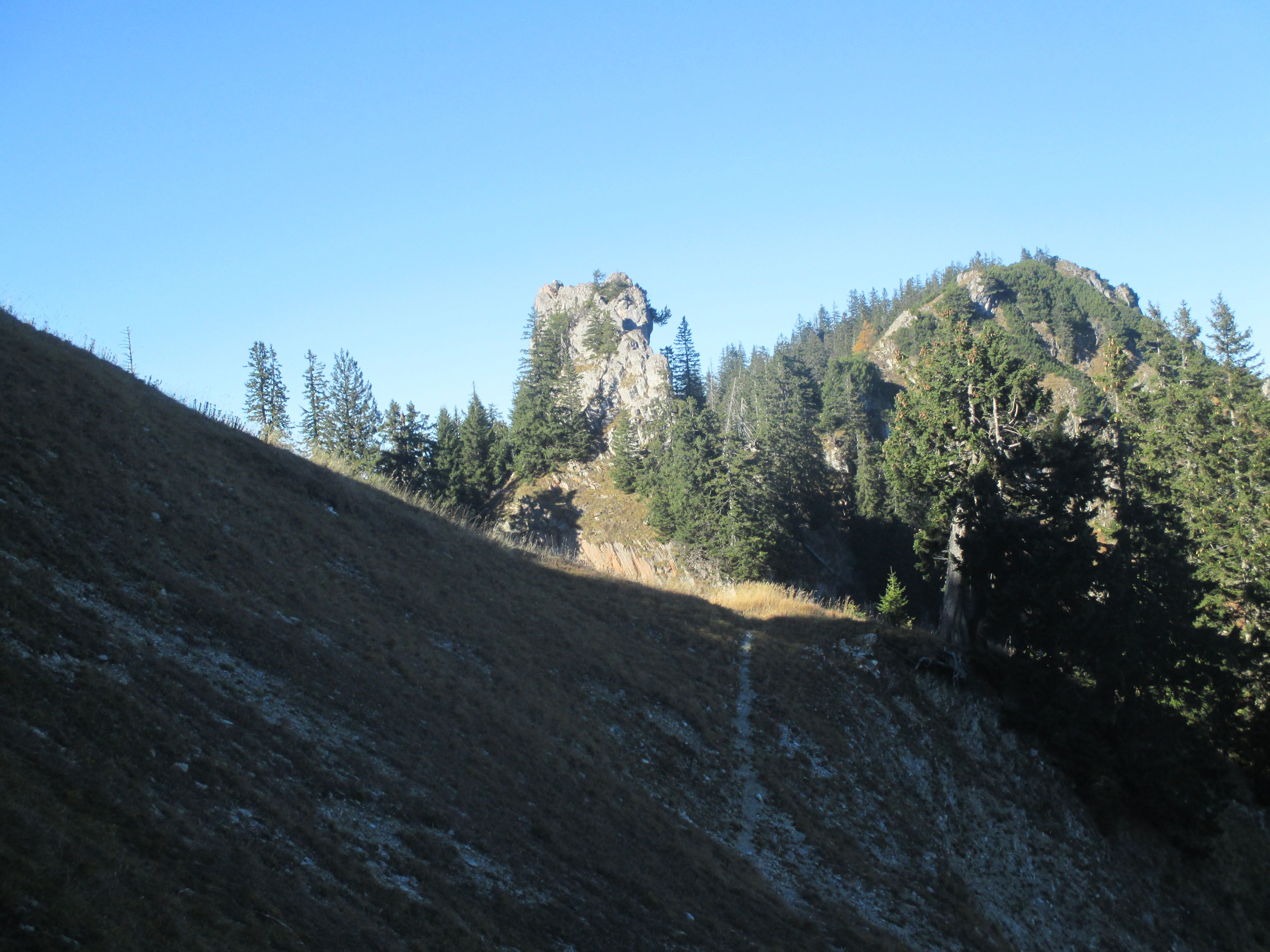 Blick zum Weissgrabenkopf